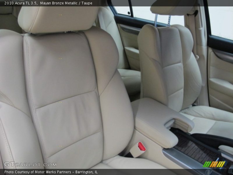 Mayan Bronze Metallic / Taupe 2010 Acura TL 3.5