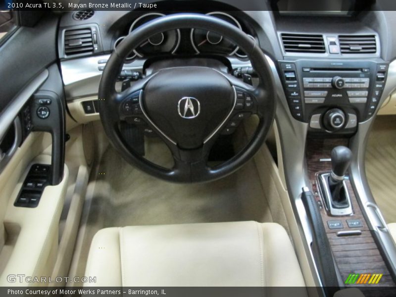 Mayan Bronze Metallic / Taupe 2010 Acura TL 3.5
