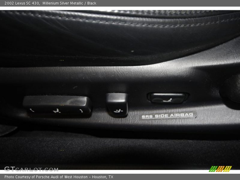 Millenium Silver Metallic / Black 2002 Lexus SC 430