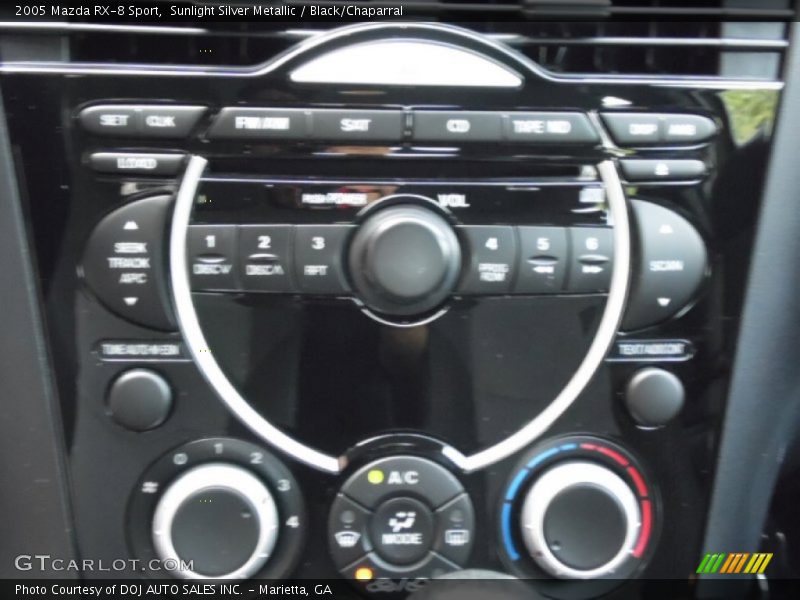 Sunlight Silver Metallic / Black/Chaparral 2005 Mazda RX-8 Sport