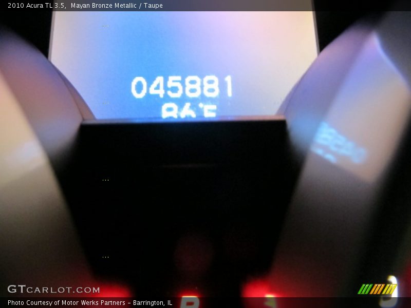 Mayan Bronze Metallic / Taupe 2010 Acura TL 3.5