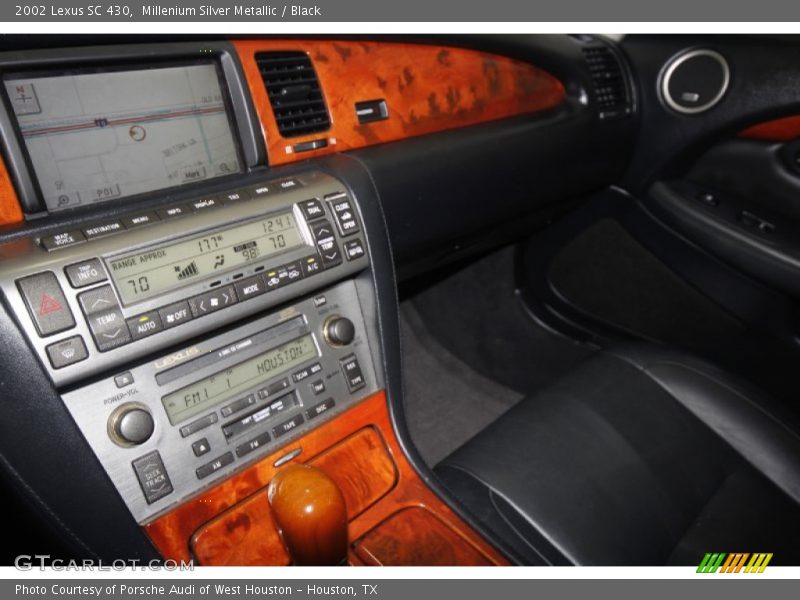 Millenium Silver Metallic / Black 2002 Lexus SC 430