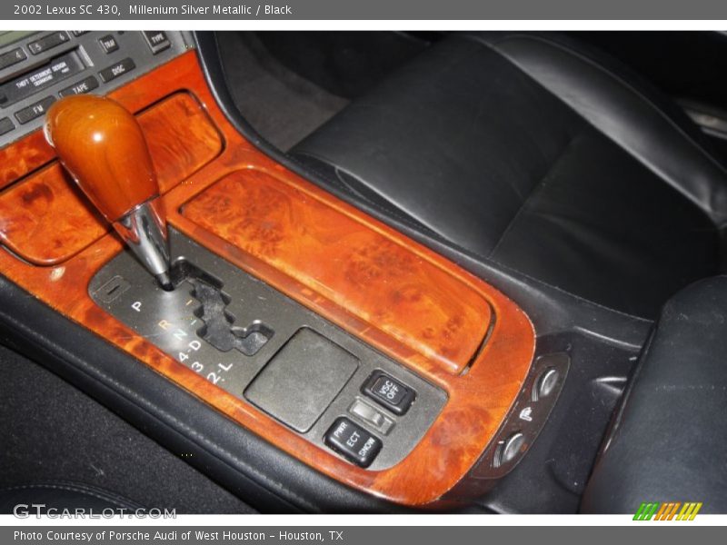 Millenium Silver Metallic / Black 2002 Lexus SC 430