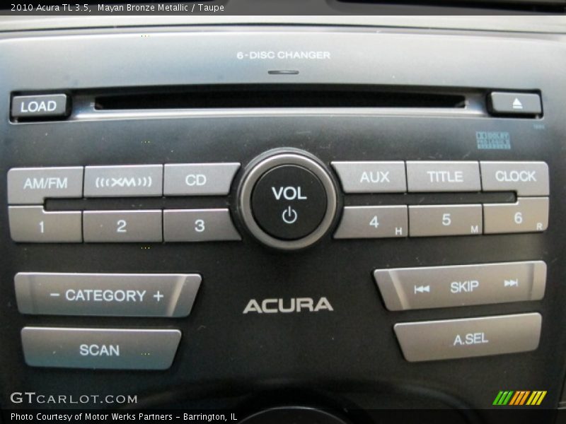 Mayan Bronze Metallic / Taupe 2010 Acura TL 3.5