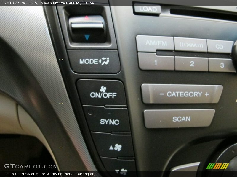 Mayan Bronze Metallic / Taupe 2010 Acura TL 3.5
