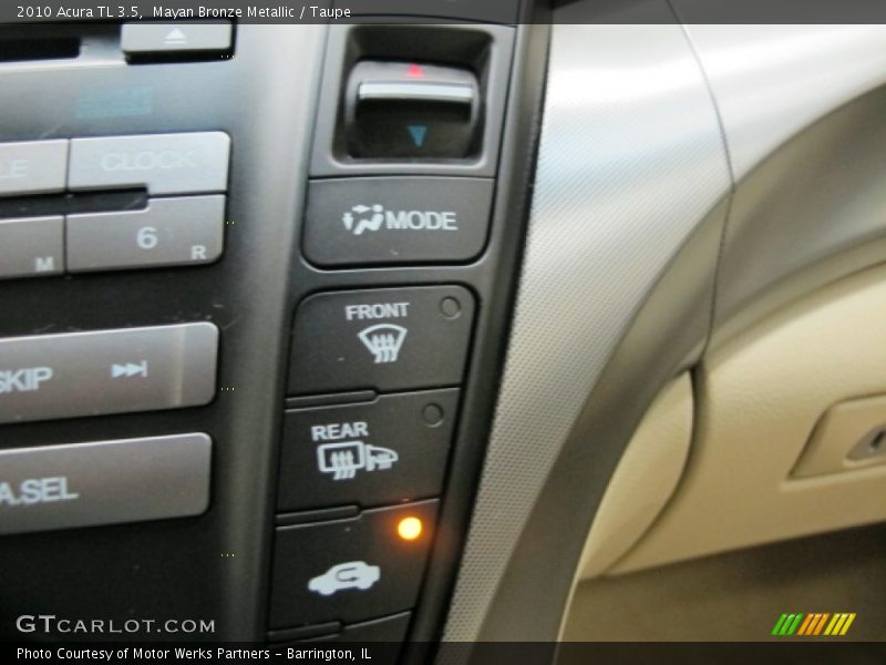 Mayan Bronze Metallic / Taupe 2010 Acura TL 3.5