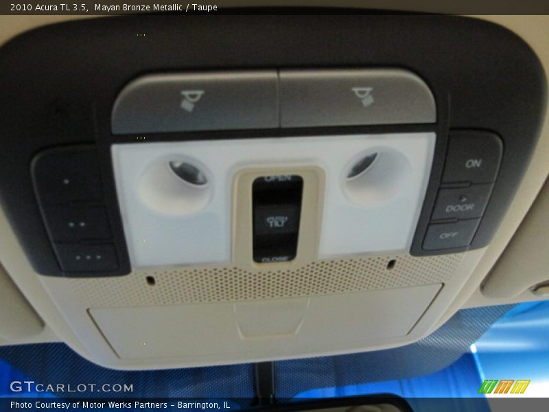 Mayan Bronze Metallic / Taupe 2010 Acura TL 3.5