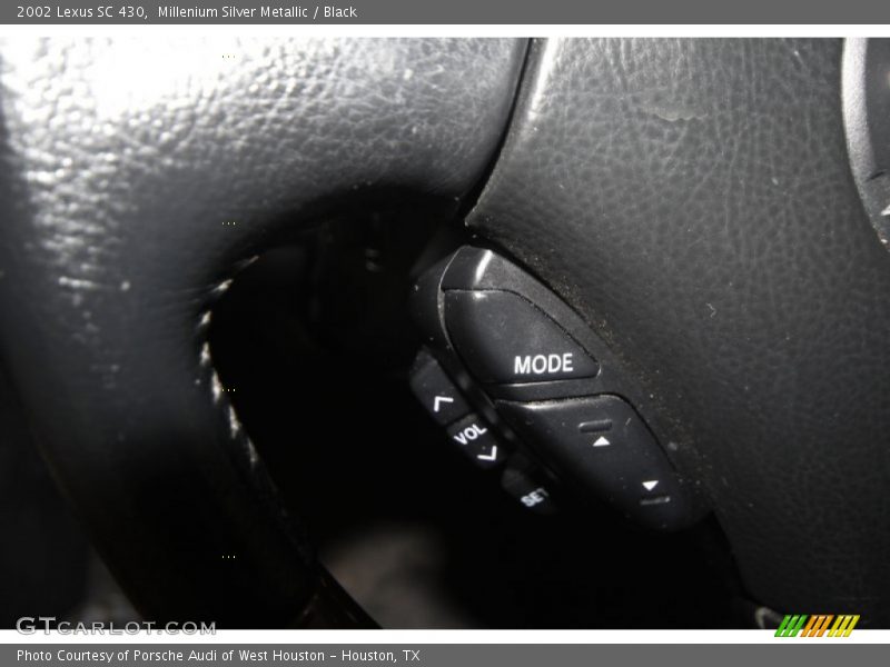 Millenium Silver Metallic / Black 2002 Lexus SC 430