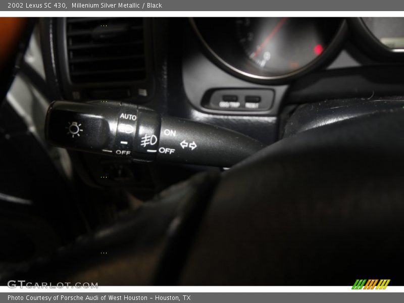 Millenium Silver Metallic / Black 2002 Lexus SC 430