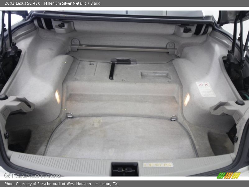 Millenium Silver Metallic / Black 2002 Lexus SC 430