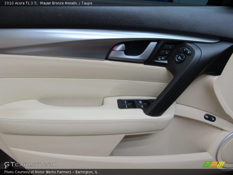 Mayan Bronze Metallic / Taupe 2010 Acura TL 3.5