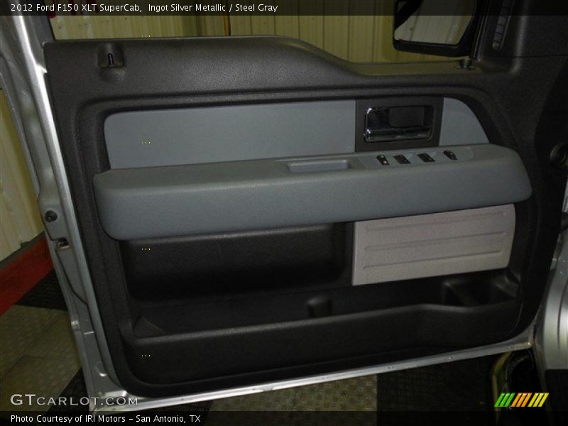 Ingot Silver Metallic / Steel Gray 2012 Ford F150 XLT SuperCab