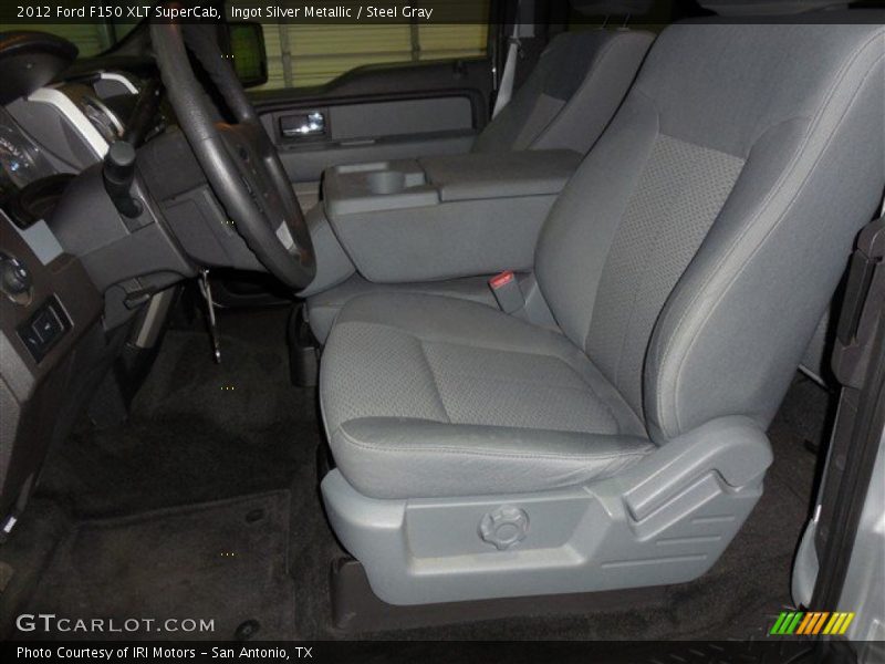 Ingot Silver Metallic / Steel Gray 2012 Ford F150 XLT SuperCab