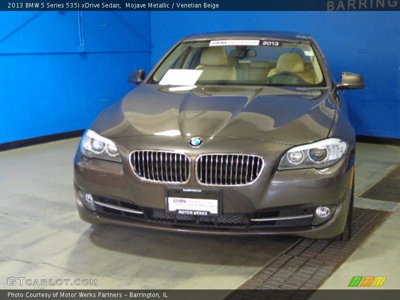 Mojave Metallic / Venetian Beige 2013 BMW 5 Series 535i xDrive Sedan