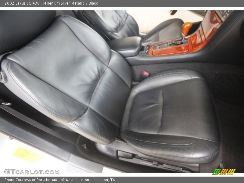 Millenium Silver Metallic / Black 2002 Lexus SC 430