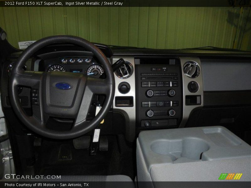 Ingot Silver Metallic / Steel Gray 2012 Ford F150 XLT SuperCab
