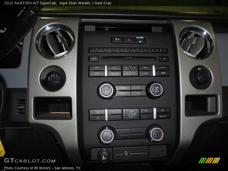 Ingot Silver Metallic / Steel Gray 2012 Ford F150 XLT SuperCab