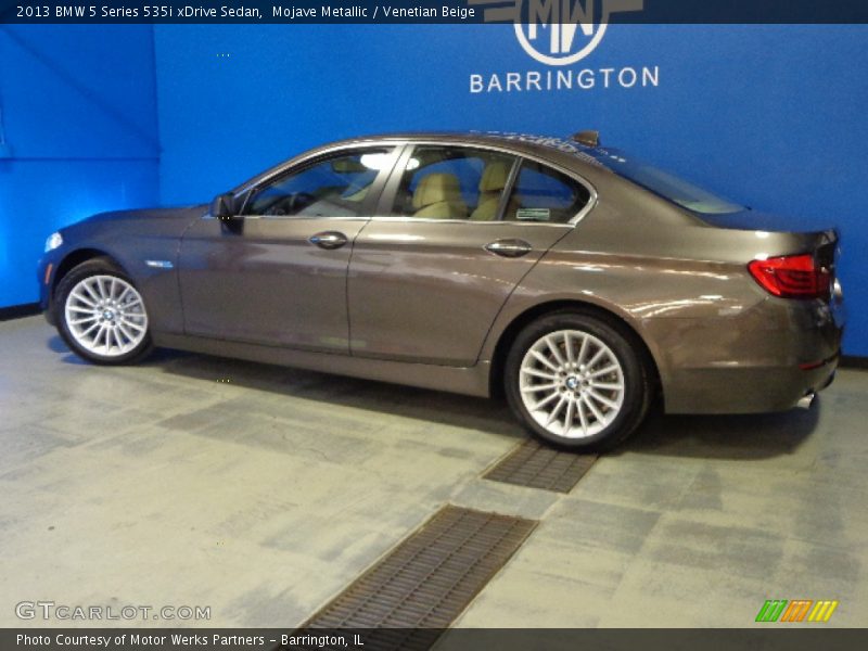 Mojave Metallic / Venetian Beige 2013 BMW 5 Series 535i xDrive Sedan