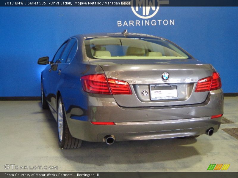 Mojave Metallic / Venetian Beige 2013 BMW 5 Series 535i xDrive Sedan
