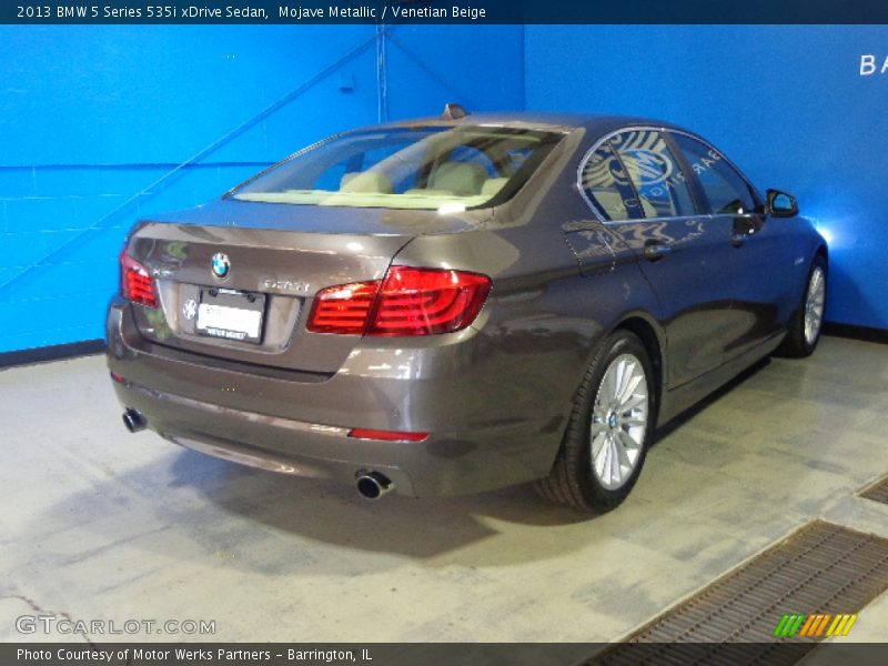 Mojave Metallic / Venetian Beige 2013 BMW 5 Series 535i xDrive Sedan