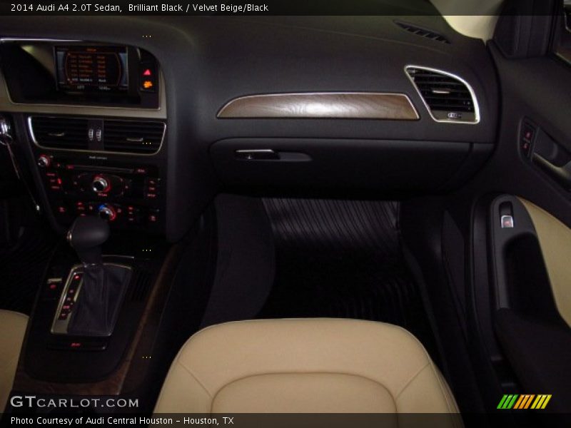 Brilliant Black / Velvet Beige/Black 2014 Audi A4 2.0T Sedan