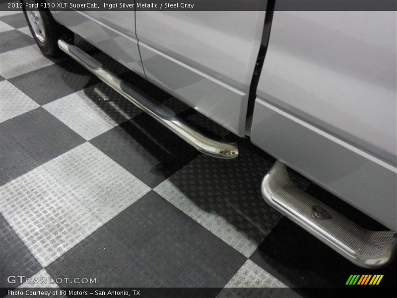 Ingot Silver Metallic / Steel Gray 2012 Ford F150 XLT SuperCab