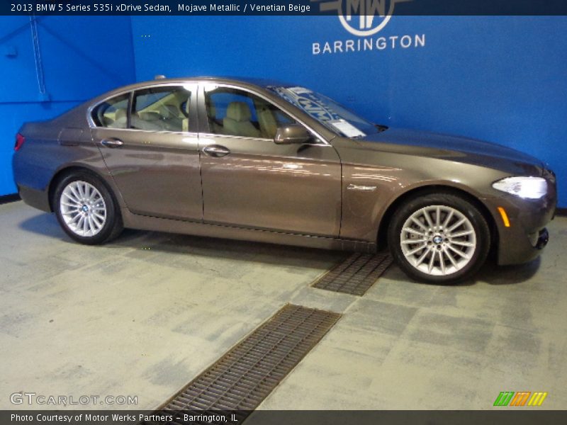 Mojave Metallic / Venetian Beige 2013 BMW 5 Series 535i xDrive Sedan