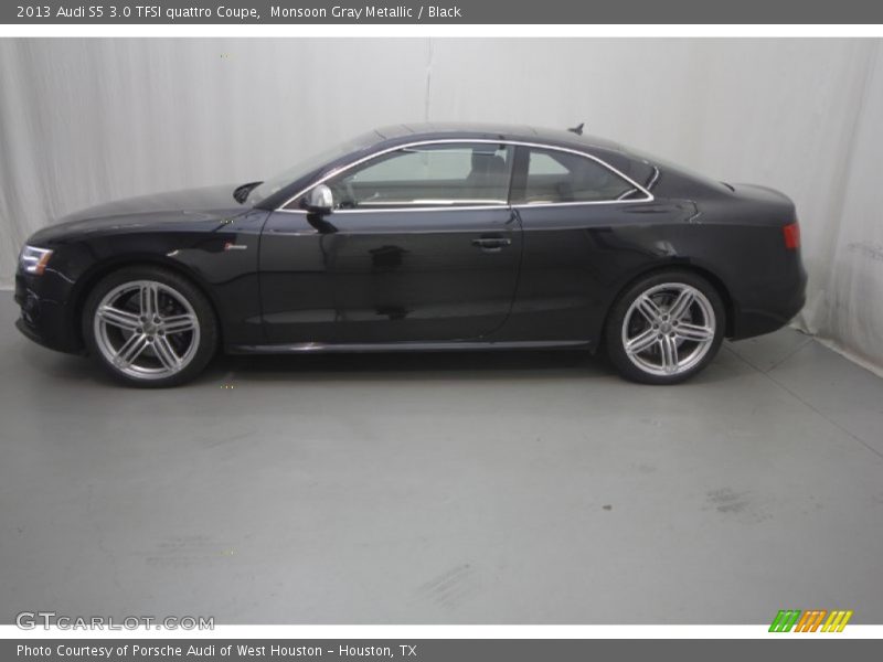 Monsoon Gray Metallic / Black 2013 Audi S5 3.0 TFSI quattro Coupe