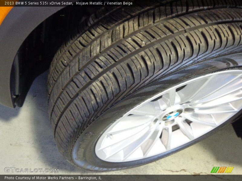 Mojave Metallic / Venetian Beige 2013 BMW 5 Series 535i xDrive Sedan