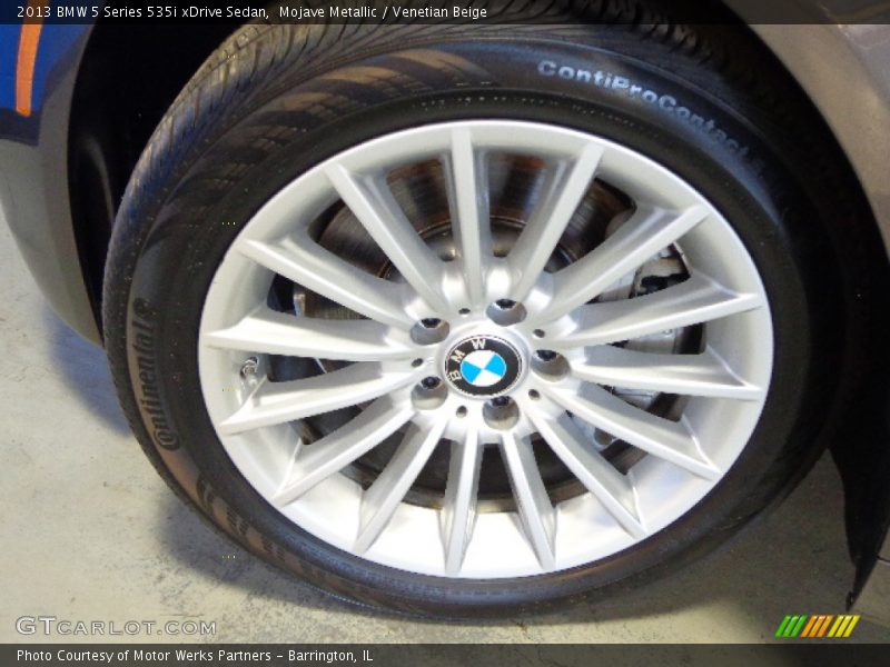 Mojave Metallic / Venetian Beige 2013 BMW 5 Series 535i xDrive Sedan