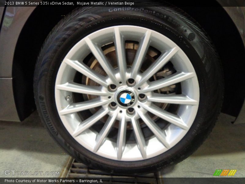 Mojave Metallic / Venetian Beige 2013 BMW 5 Series 535i xDrive Sedan