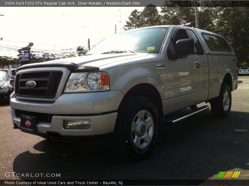 Silver Metallic / Medium/Dark Flint 2004 Ford F150 STX Regular Cab 4x4