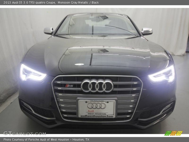 Monsoon Gray Metallic / Black 2013 Audi S5 3.0 TFSI quattro Coupe