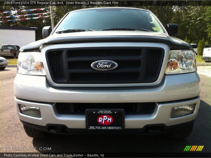 Silver Metallic / Medium/Dark Flint 2004 Ford F150 STX Regular Cab 4x4