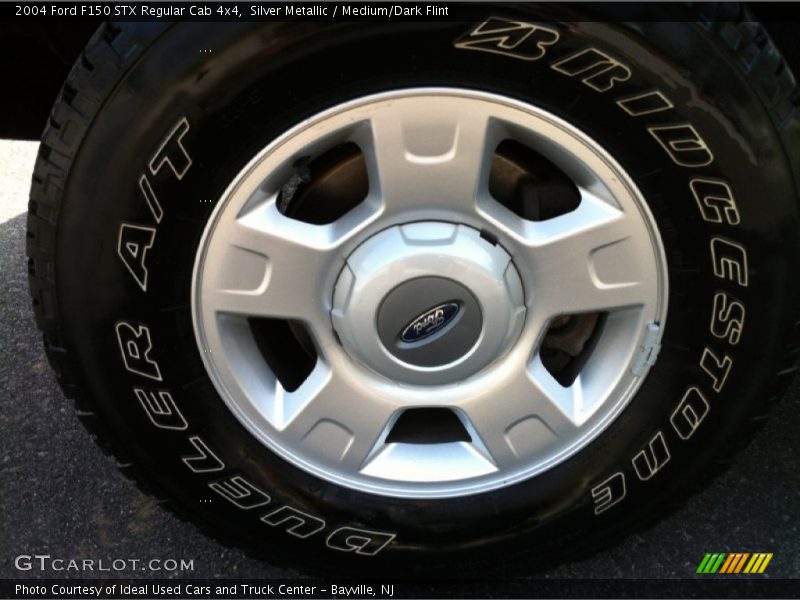 Silver Metallic / Medium/Dark Flint 2004 Ford F150 STX Regular Cab 4x4