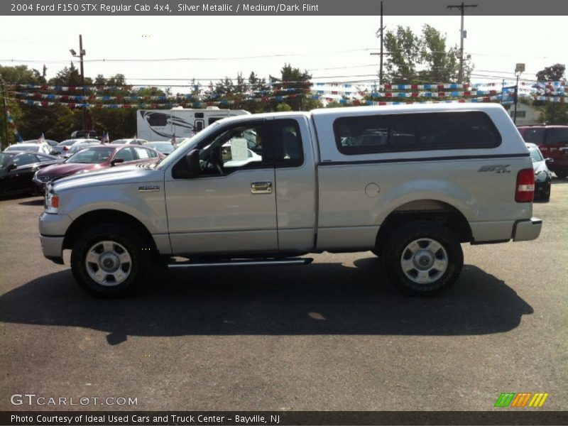 Silver Metallic / Medium/Dark Flint 2004 Ford F150 STX Regular Cab 4x4