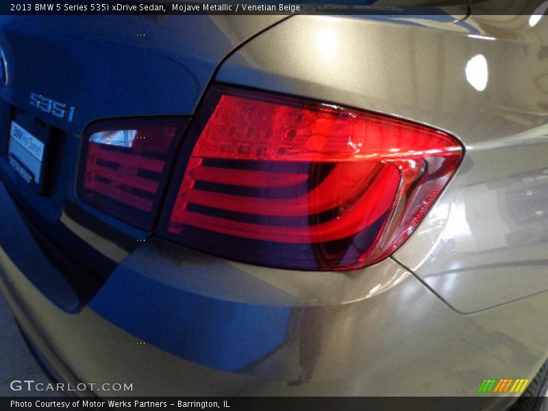 Mojave Metallic / Venetian Beige 2013 BMW 5 Series 535i xDrive Sedan