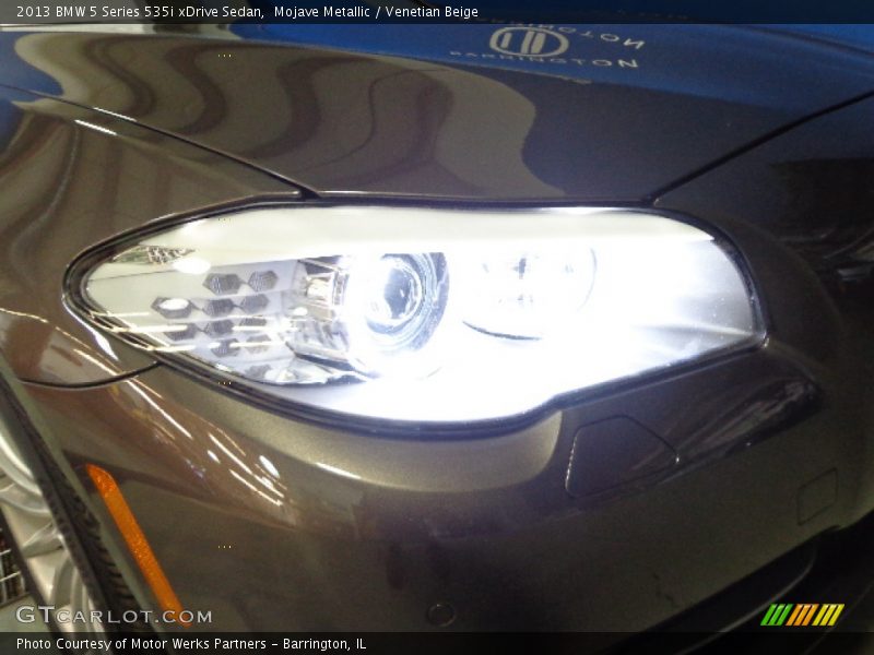 Mojave Metallic / Venetian Beige 2013 BMW 5 Series 535i xDrive Sedan