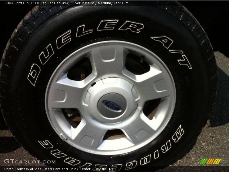 Silver Metallic / Medium/Dark Flint 2004 Ford F150 STX Regular Cab 4x4