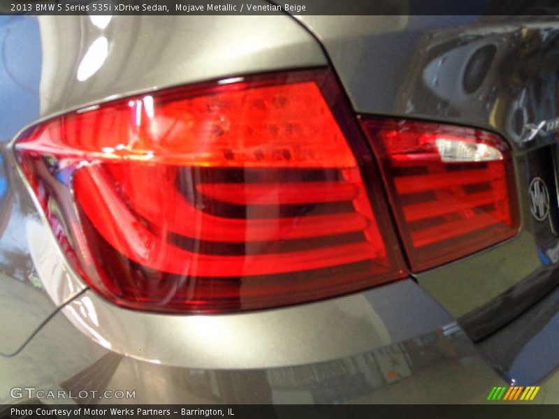 Mojave Metallic / Venetian Beige 2013 BMW 5 Series 535i xDrive Sedan