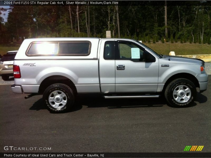 Silver Metallic / Medium/Dark Flint 2004 Ford F150 STX Regular Cab 4x4