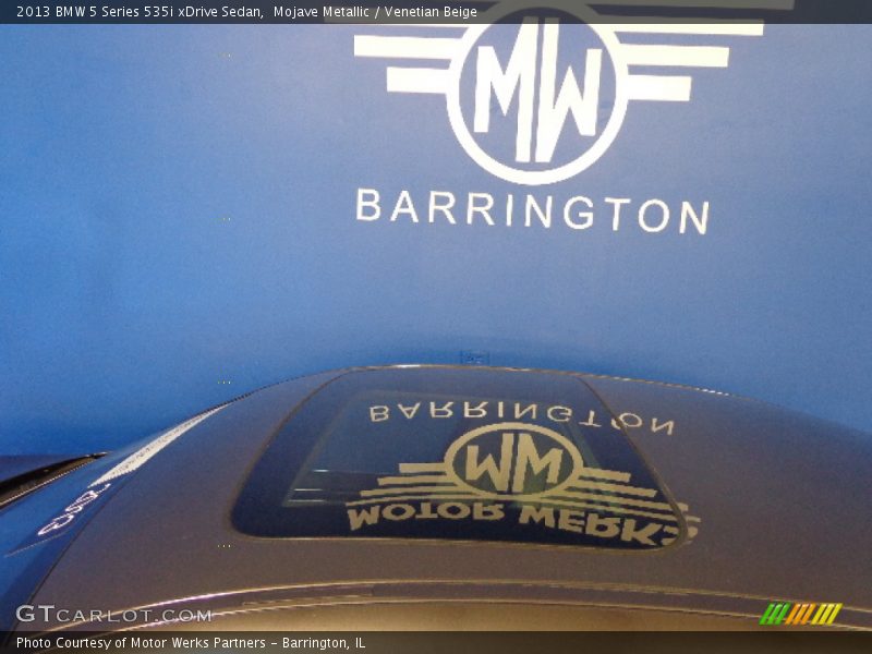 Mojave Metallic / Venetian Beige 2013 BMW 5 Series 535i xDrive Sedan