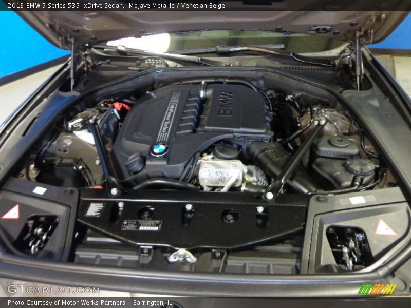 Mojave Metallic / Venetian Beige 2013 BMW 5 Series 535i xDrive Sedan