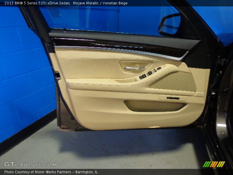 Mojave Metallic / Venetian Beige 2013 BMW 5 Series 535i xDrive Sedan
