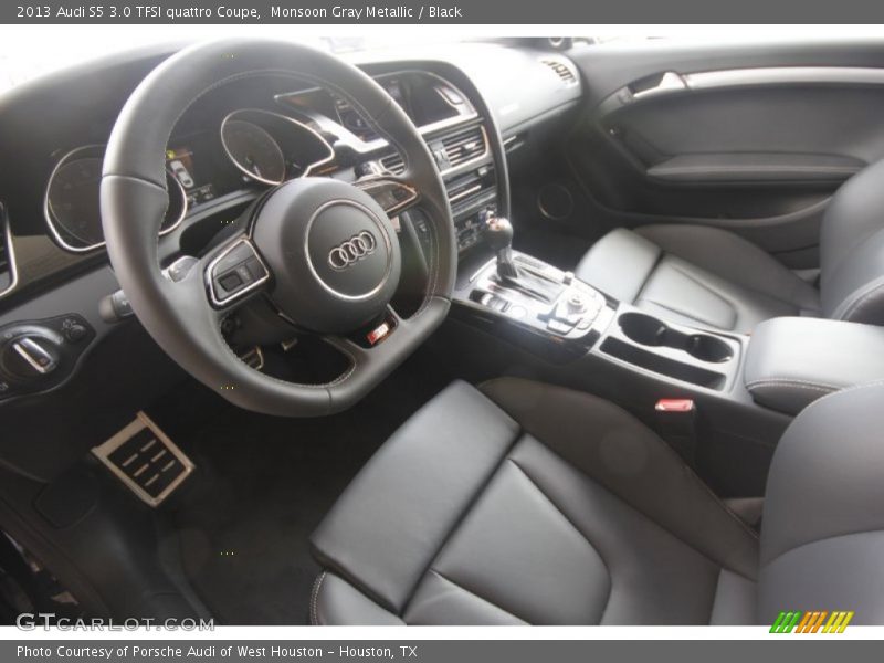 Monsoon Gray Metallic / Black 2013 Audi S5 3.0 TFSI quattro Coupe