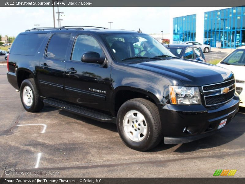 Black / Ebony 2012 Chevrolet Suburban LT 4x4