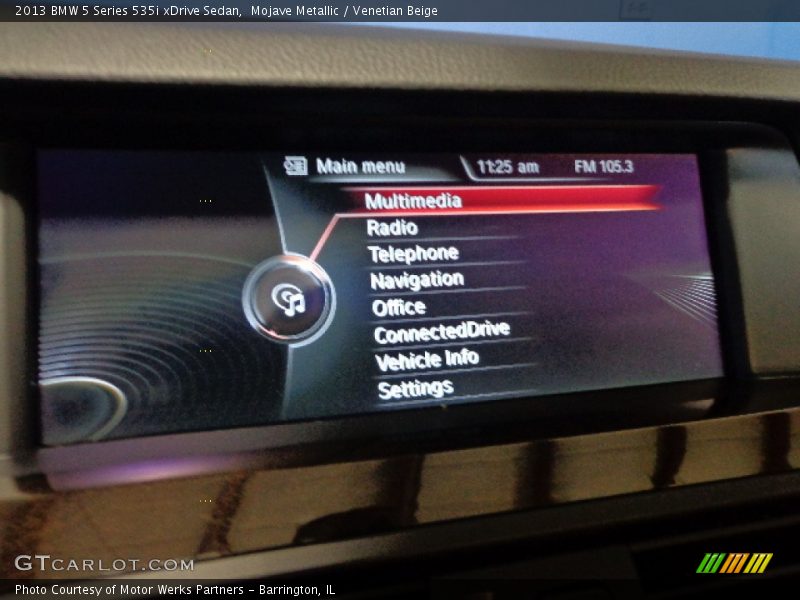 Mojave Metallic / Venetian Beige 2013 BMW 5 Series 535i xDrive Sedan