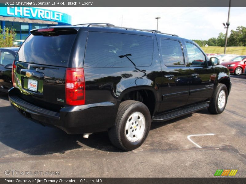Black / Ebony 2012 Chevrolet Suburban LT 4x4