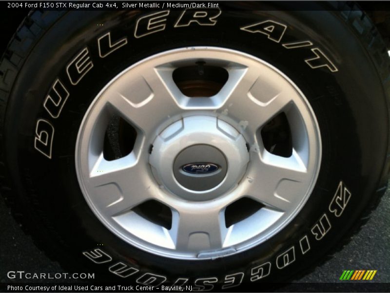 Silver Metallic / Medium/Dark Flint 2004 Ford F150 STX Regular Cab 4x4