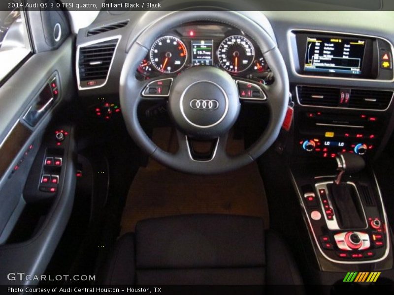 Brilliant Black / Black 2014 Audi Q5 3.0 TFSI quattro